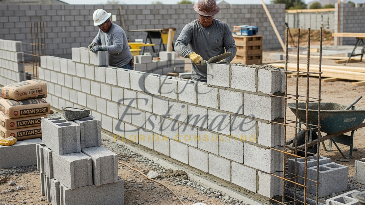 Masonry Quantity Takeoff Services in Florida