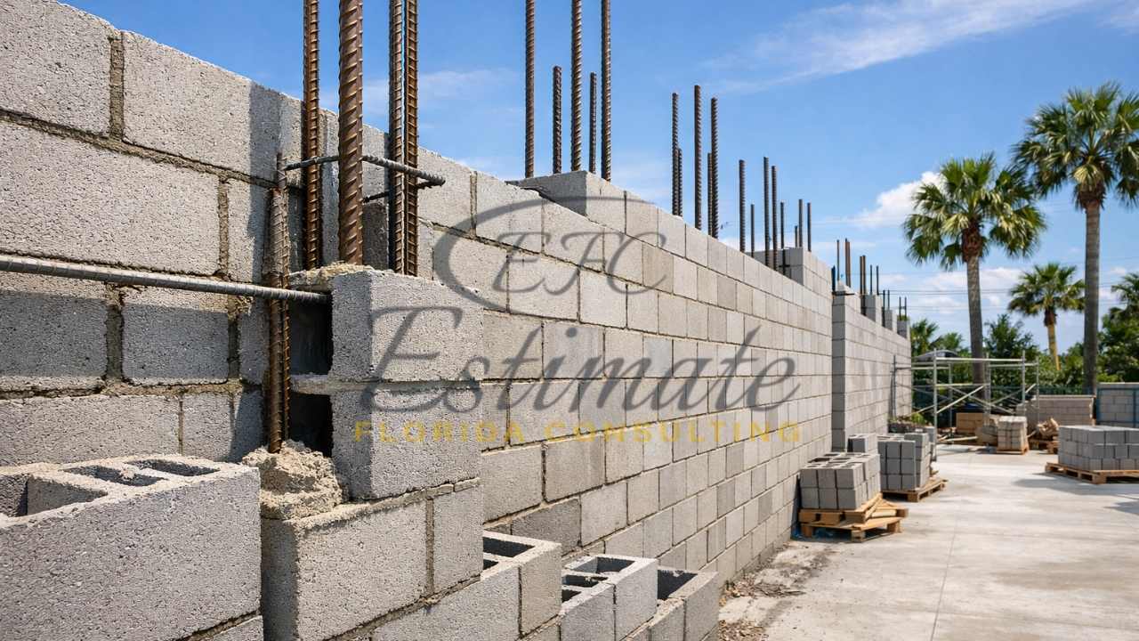 Reinforced Masonry Cost in Florida