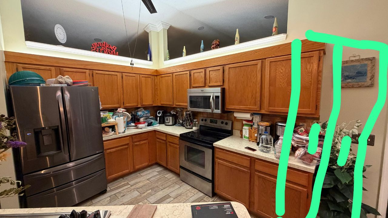 Kitchen 3D Rendering