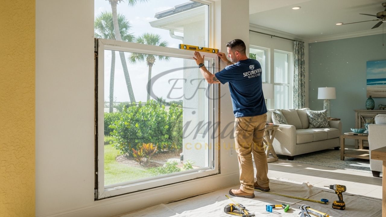 Impact Window Installation Estimate Florida