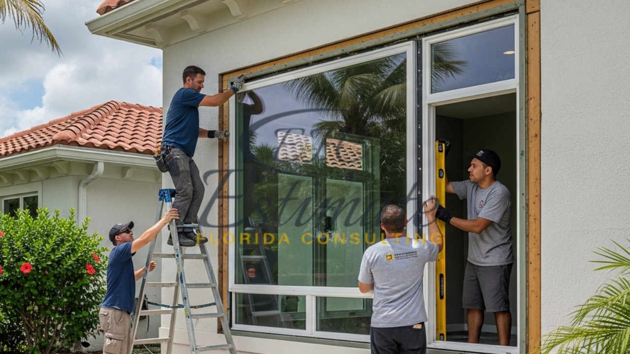 Impact Window Installation Estimate Florida