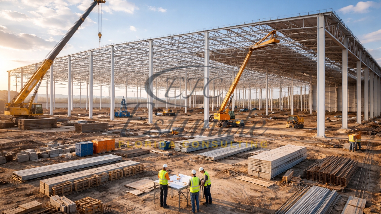 Industrial Construction Cost in Florida