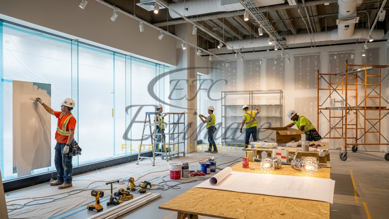 Retail Space Renovation Cost Florida
