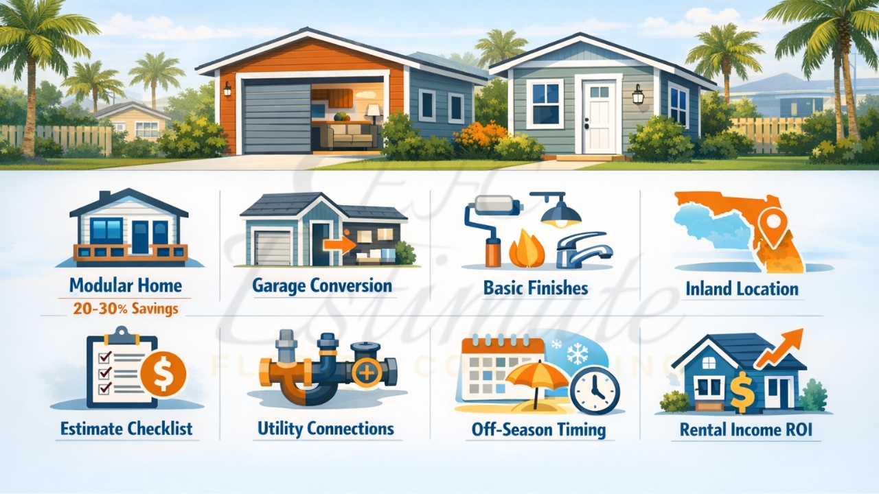 ADU Construction Cost Per Sq Ft in Florida