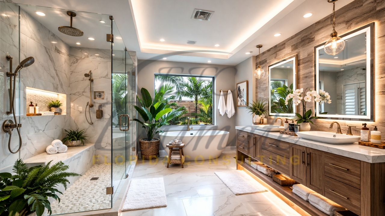 Bathroom Remodeling Average Cost in Florida
