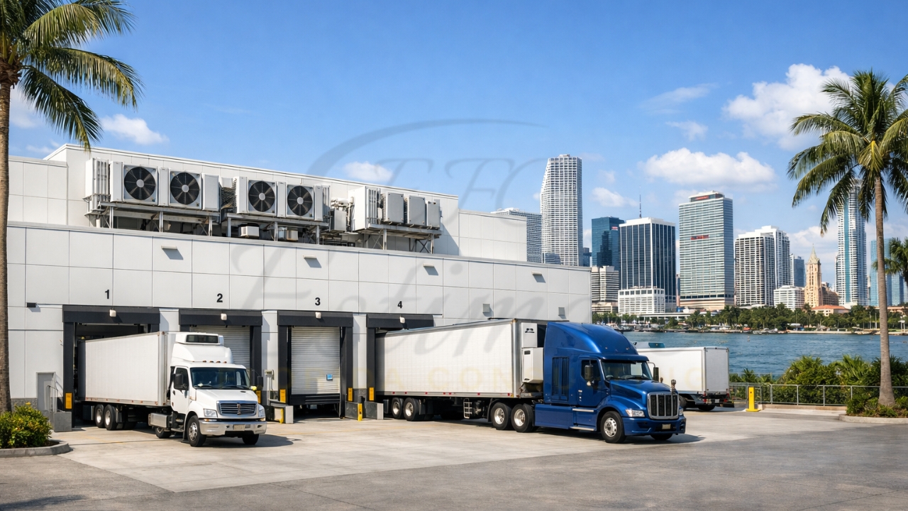 Cold Storage Warehouse Costs in Miami