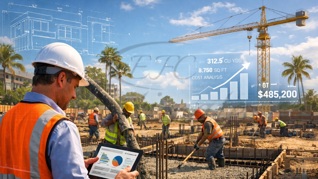 Concrete Construction Estimating Services in Florida