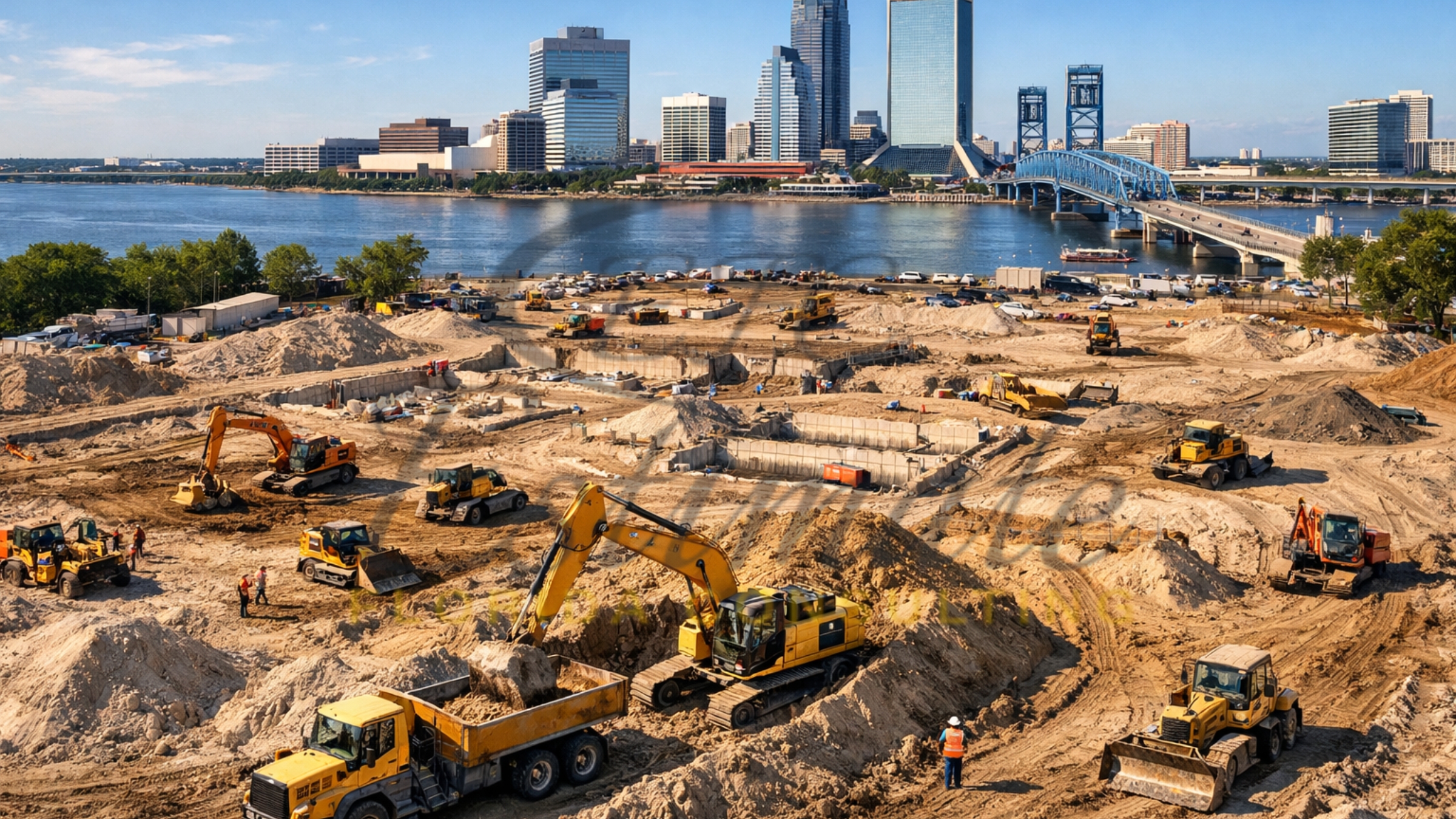 Excavation Construction Costs in Jacksonville