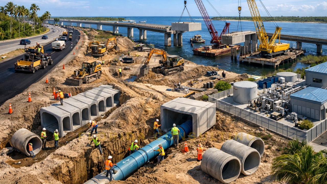 Infrastructure Construction Costs in Florida