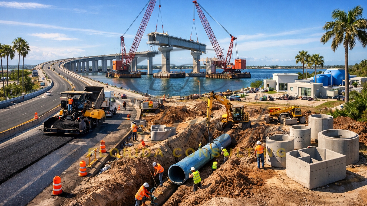 Infrastructure Construction Costs in Florida