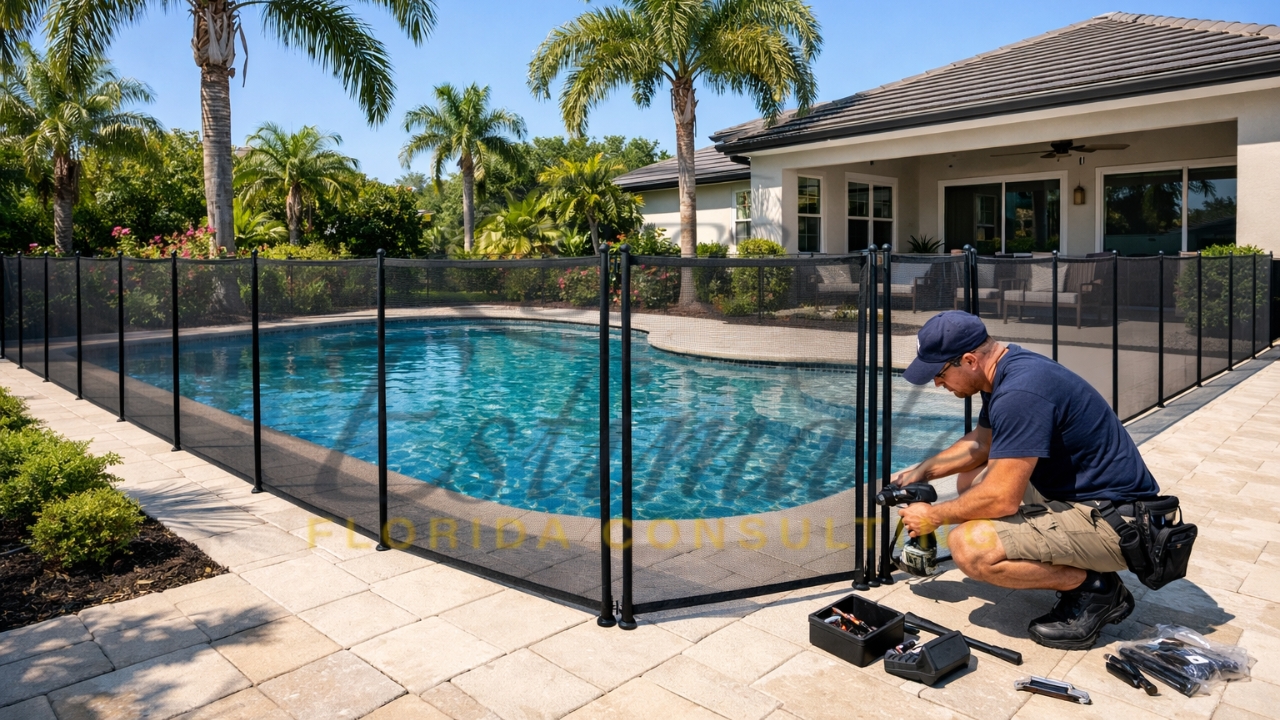 You are currently viewing Inground Pool Safety Enclosure Costs in Orlando FL 2026 – Current Ranges