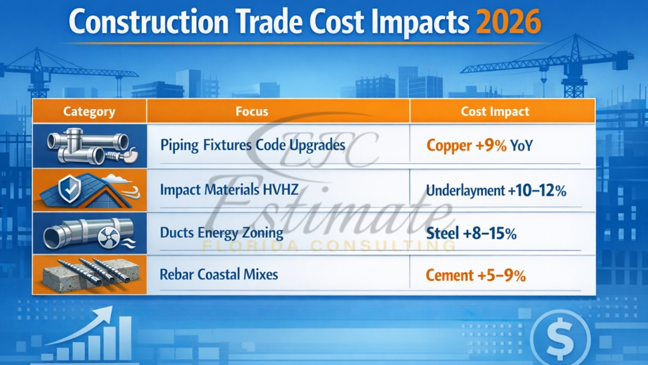 Trade-Specific Construction Estimating Services in Florida